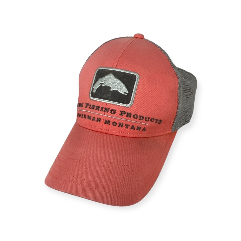 Simms fishing hat Pink SnapBack Mesh Back WOMENS